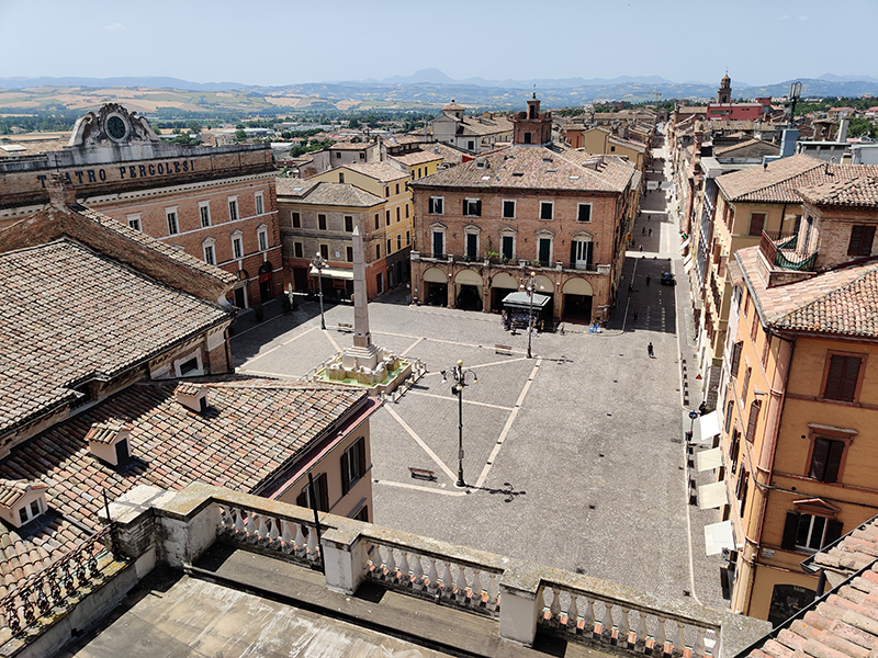 Veduta aerea di Piazza della Repubblica Veduta aerea di Piazza della Repubblica
