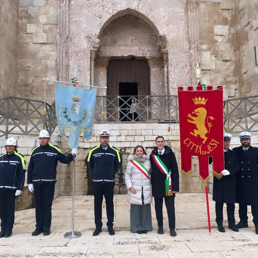 Un momento della cerimonia